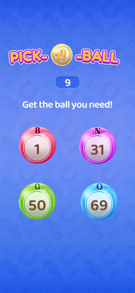 bingo gold cash power ups wild daub double score pick a ball bonus time